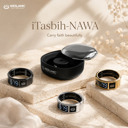 WESLAMIC iTasbih NAWA – Smart Dhikr Ring